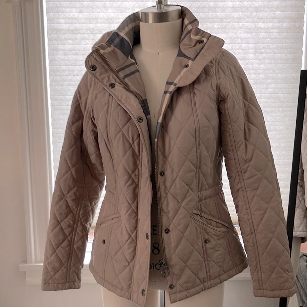 Barbour Millfire Hooded Quilted Jacket